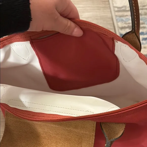 Red Longchamp Le pilage Women's Bag - Picture 11 of 14